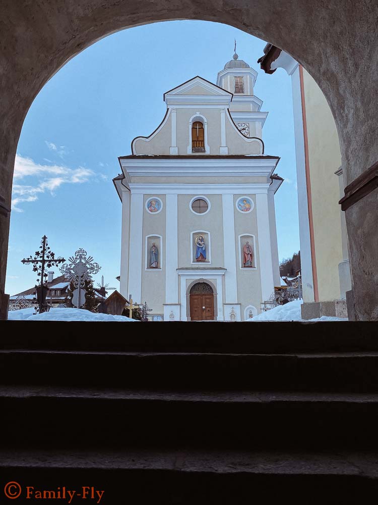 Kirche Dolomiten Sexten