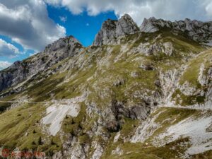 Mangart Berge Slowenien